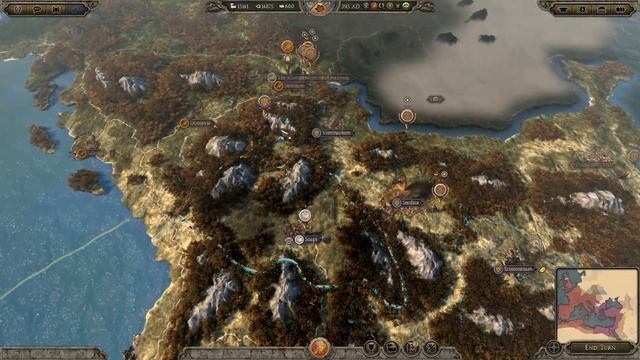 Breaking the Vandals Total War Attila (Rome) lets play Ep 2. смотреть онлайн