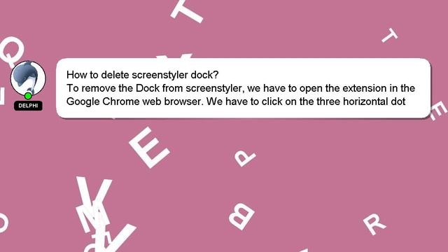 How to delete screenstyler dock? смотреть онлайн