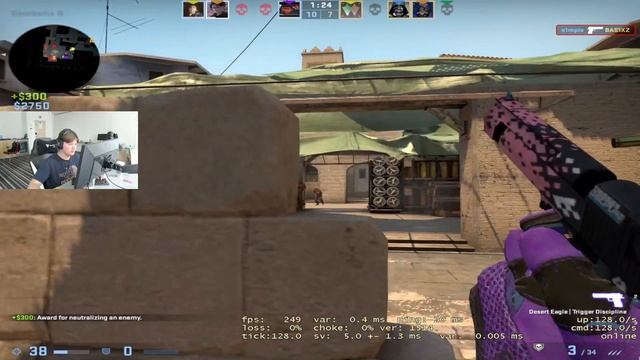 дигл в руках симпла становится неуязвимым! смотреть онлайн