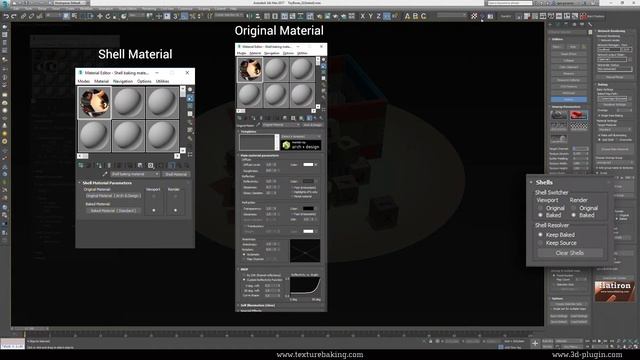 Texture baking 3D scenes for Unreal & Unity смотреть онлайн