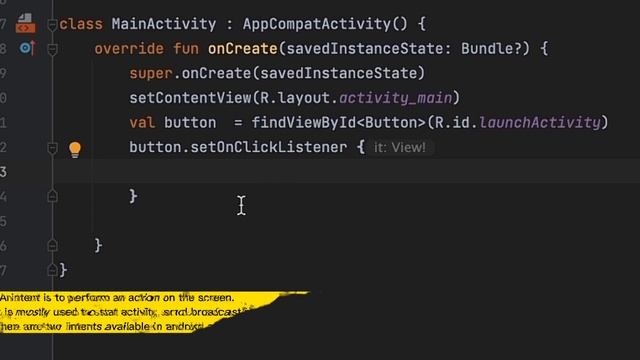 How to open a New Activity from Button Click in Android Studio Kotlin | Android Studio | Dev Atrii смотреть онлайн