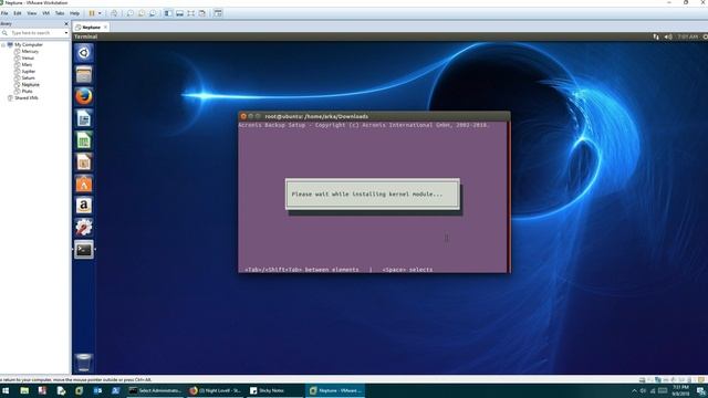 Acronis Backup 12.5 Build 10330 installation on Ubuntu Linux смотреть онлайн