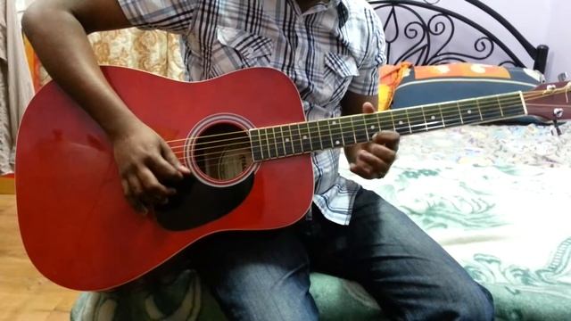 Thattathin Marayathu Song.. Anuragathin in Guitar смотреть онлайн