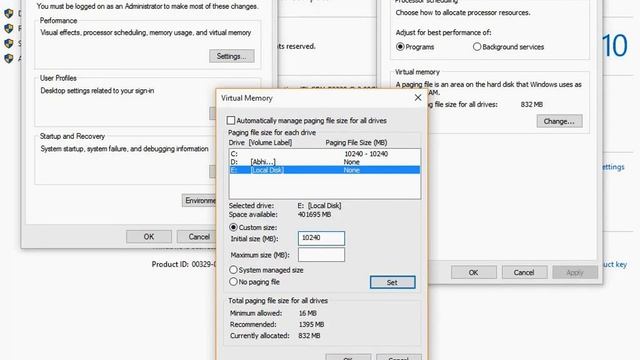 How to add & remove Virtual Memory Window xp,7,8,10 смотреть онлайн