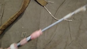 УНИКАЛЬНЫЙ ТЕЛЕСКОПИЧЕСКИЙ СПИННИНГ ИЗ СССР, ЗАВОДА ЛАО. МЕЧТА ТУРИСТА РЫБАКА ИЗ СССР.