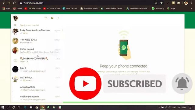 whatsapp web kaise chalate hai sikhe 5 minute me | Whatsapp Web Tutorial🔥💻🙏 смотреть онлайн