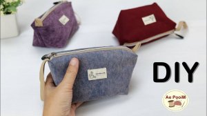 Маленькая сумочка на молнии своими руками.