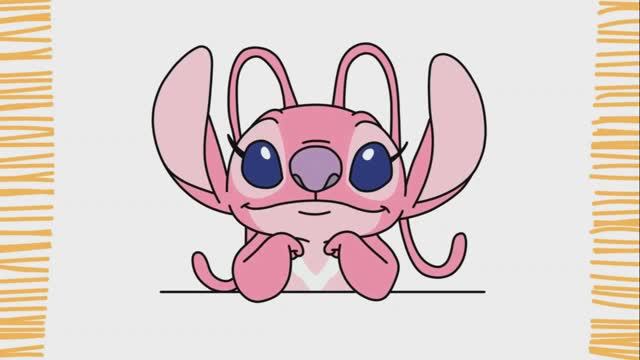 Как нарисовать Ангела | Лило и Стич | шаг за шагом смотреть онлайн