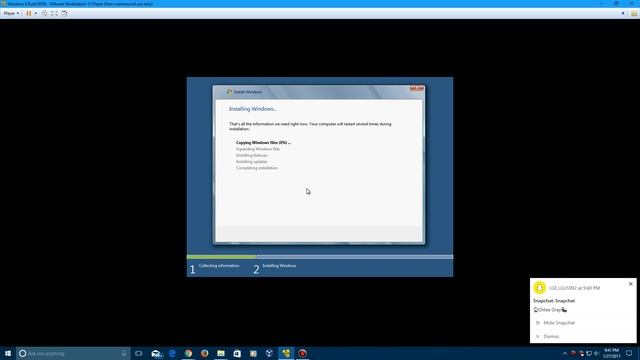 Windows 8 Build 8056 - Installation in VMware смотреть онлайн