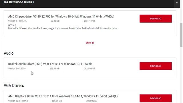 How to Download driver Asus ROG STRIX B450-F GAMING II Motherboard windows 11 or 10 смотреть онлайн