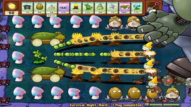 Best strategy Plants vs Zombies PVZ 1 Mod New _ 1 Threepeater vs 9999 Giga Gagantuar Video && Game смотреть онлайн