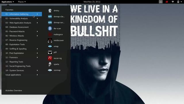 Basic Hacking with Dmitry Kali смотреть онлайн