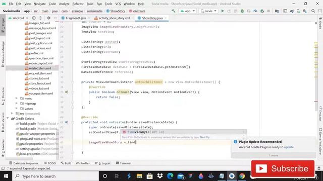 Story functionality using firebase 2021 || PART-4 || Social media app using firebase 2021 смотреть онлайн