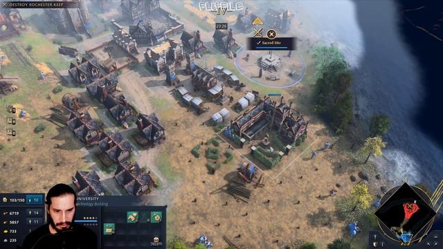 Age Of Empires IV LiveStream Playthrough Campaign 1: Part 8 - Siege Of Rochester смотреть онлайн