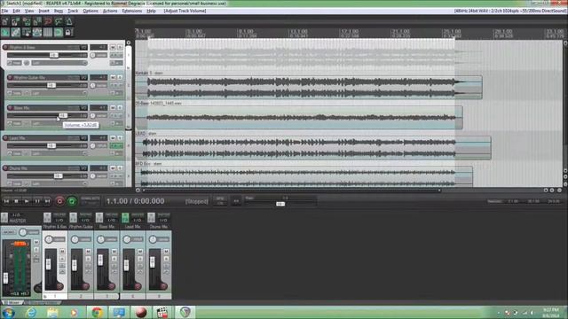 Digital Music Production Assignment 3 - Submixing in Reaper смотреть онлайн