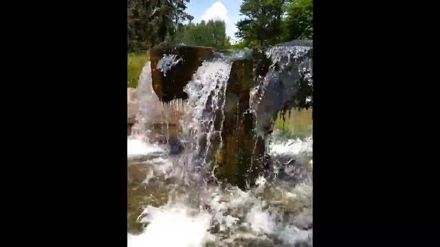 Kriokliai ir fontanai Minske ir Vilniuje. Vandens garsas. Водопады и фотнаны Минска и Вильнюса. смотреть онлайн