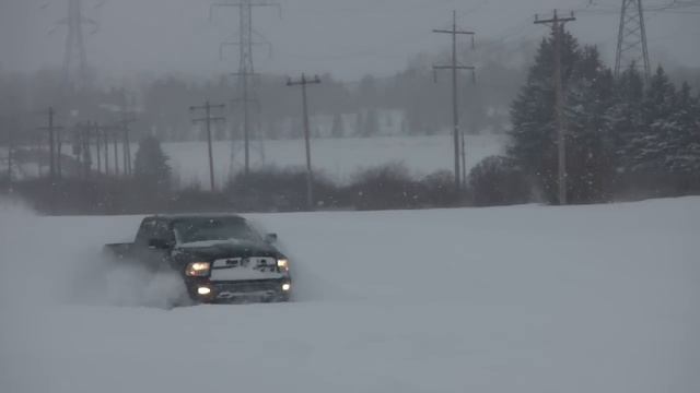 2010 Dodge Ram 1500 Deep Snow Fun! смотреть онлайн