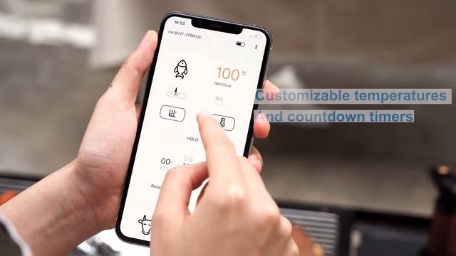 INKBIRD IHT-2PB Instant Read & Bluetooth Grill Thermometer | Setup & View смотреть онлайн