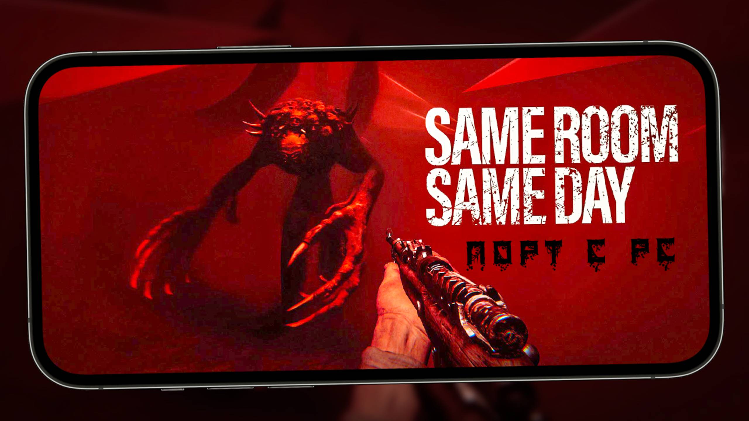 Хоррор-шутер с ПК прибыл на мобилы - Первый взгляд на Same Room Same Day: Pocket смотреть онлайн