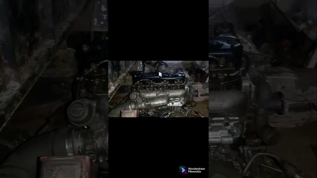 continuing tutorial of overhauling 4BE1 Isuzu engine смотреть онлайн