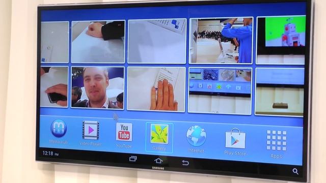 Samsung Homesync, mediacenter med Android [MWC2013] смотреть онлайн