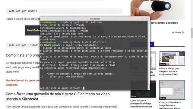 Instalando o SilentCast Linux Mint e alguns percalços resolvidos смотреть онлайн