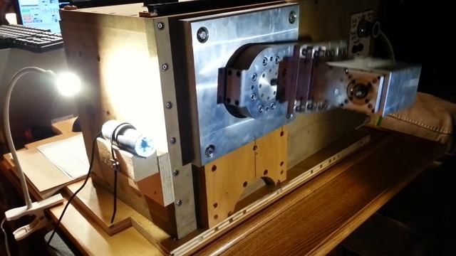Early tests. Mach3. A-axis repeatability. смотреть онлайн