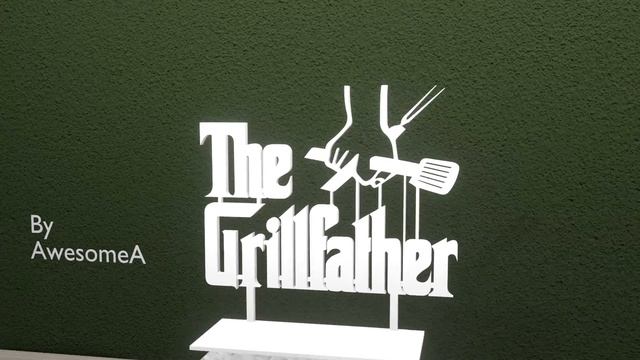 3DPICKS The Grill Father. 3D Printable File! - Showcase! смотреть онлайн