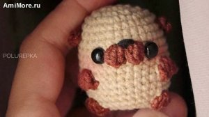 Амигуруми: схема Мини мопсик | Игрушки вязаные крючком