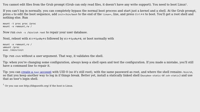 Edit /etc/passwd file from grub (3 Solutions!!) смотреть онлайн
