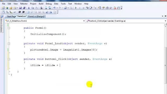 C# Slide Show Turtorial смотреть онлайн