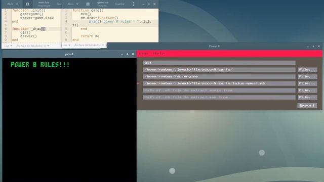 Power 8, a Pico-8 compiler/merger смотреть онлайн