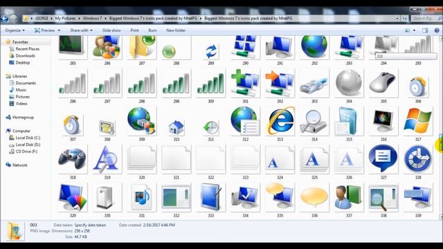 free Download Windows 7 original icons pack PNG Files 256X256 смотреть онлайн
