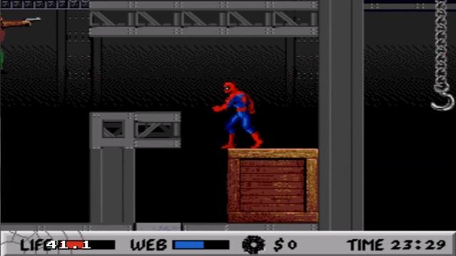 RADIOACTIVE SPIDER - Spider-Man Vs. The Kingpin (Sega Genesis) - Odairu27 смотреть онлайн
