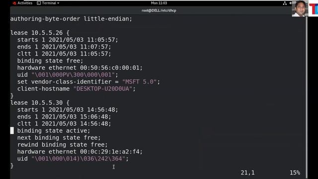 DHCP (Dynamic Host Configuration Protocol) Part II in Linux смотреть онлайн