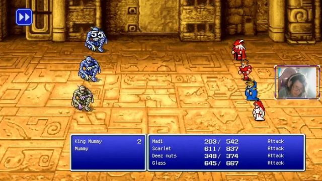 FF1 PIXEL REMASTER ps5 ep9 wind crystal смотреть онлайн