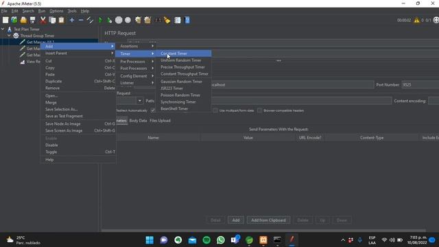 Curso Apache JMeter | Que Son y Como Se Usan Los Timers (#1 Constant Timer) En Apache JMeter смотреть онлайн