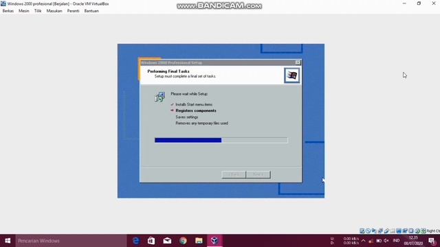 Cara Install windows 2000 di virtual box!!! смотреть онлайн