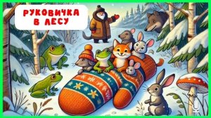 Руковичка в лесу