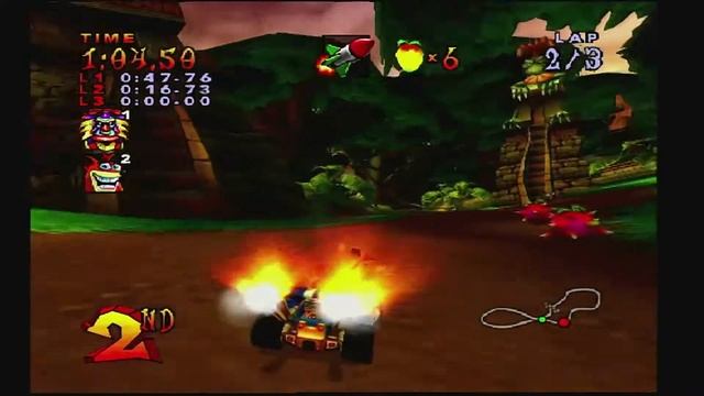 Crash Nitro Kart Team Bandicoot Part 3 Krunk's Boss Race смотреть онлайн