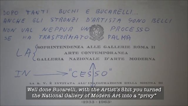 Rome 1971: the Artist’s Shit Scandal смотреть онлайн