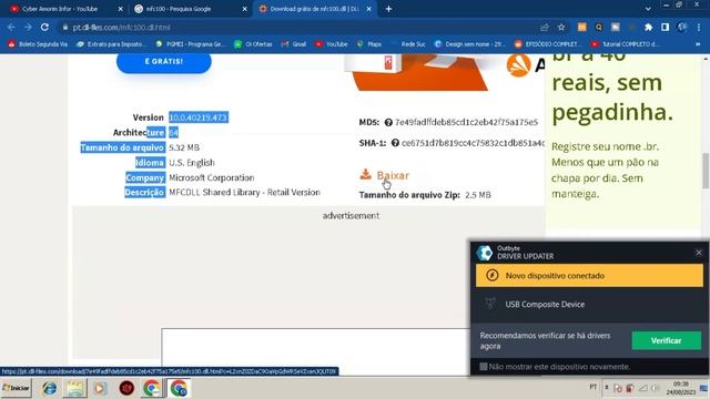 Erro MFC100.DLL, Resolvido! смотреть онлайн