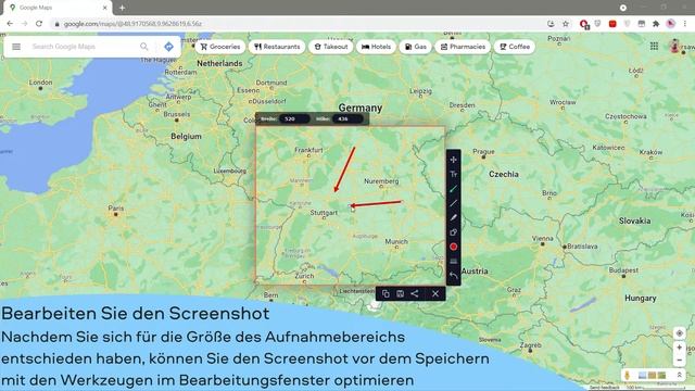 Wie Sie einen Screenshot von Google Maps erstellen | Bildschirmaufnahme (Tutorial 2021) смотреть онлайн