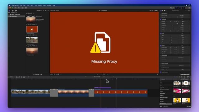 How to Create Optimized and Proxy Media in Final Cut Pro смотреть онлайн
