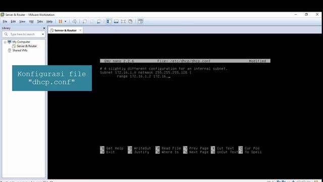 Konfigurasi DHCP server Debian 8 Jessie смотреть онлайн