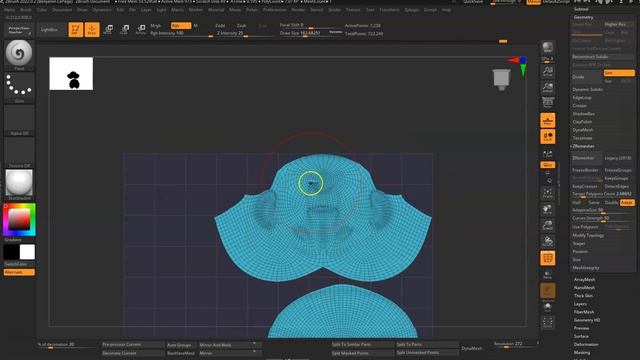 zBrush Demo - zRemesher смотреть онлайн
