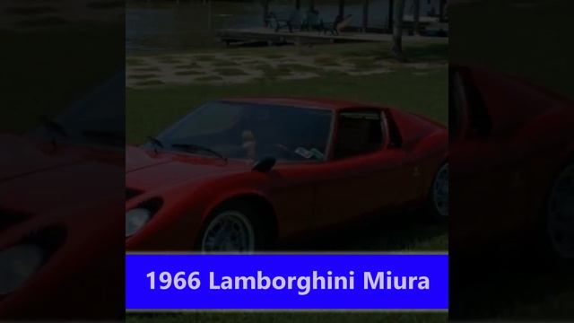 1966 Lamborghini Miura смотреть онлайн