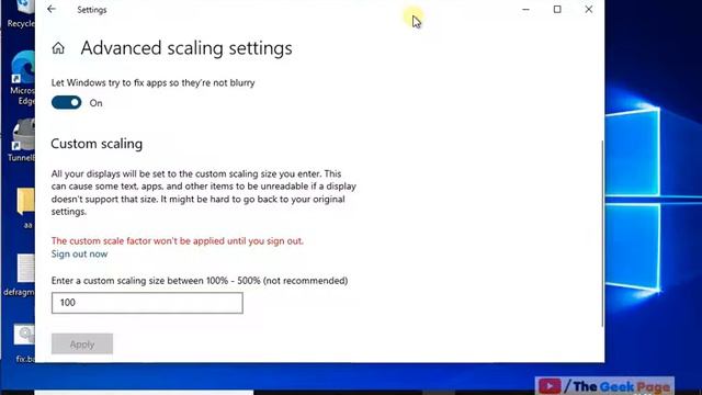Windows 10 blurry / Fuzzy text in some programs Fix смотреть онлайн