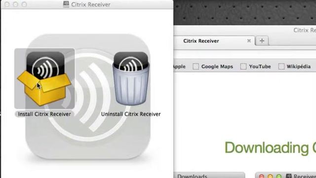 Installation de Citrix Receiver sur Mac Os смотреть онлайн